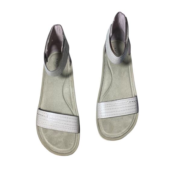 Naked Feet Renzi Flatform Leather Ankle Strap Sandal sz 8.5 Excellent - Picture 8 of 10